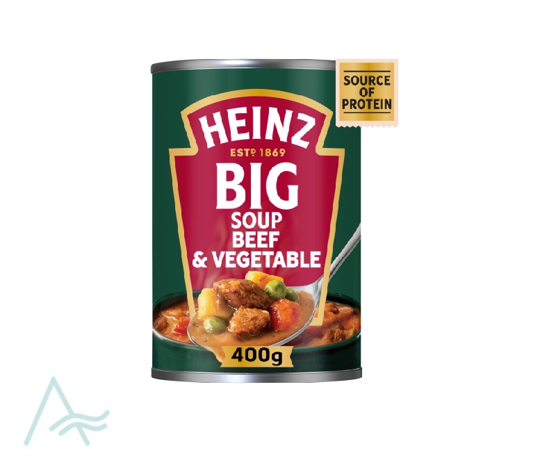 HEINZ BIG SOUP BEEF& VEGETABLE 400 G